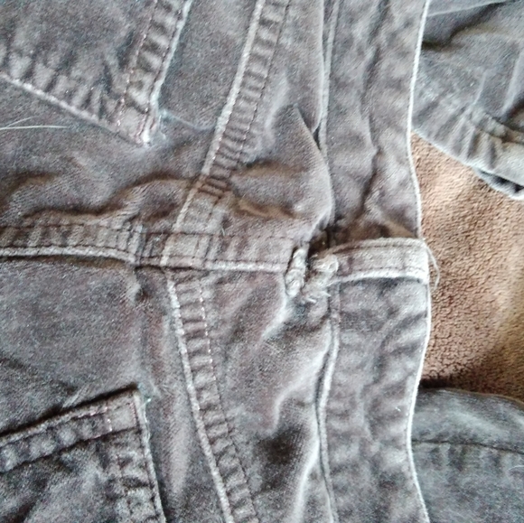 Vintage Gloria Vanderbiltl velvet jeans size L12 - Picture 3 of 3